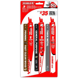 Wood, Metal and General Purpose Carbide Reciprocating Set (3-Piece) - Super Arbor