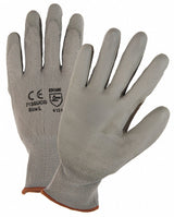 PIP PosiGrip 713SUCG Gray Polyurethane Coated Gloves - 12 Pack