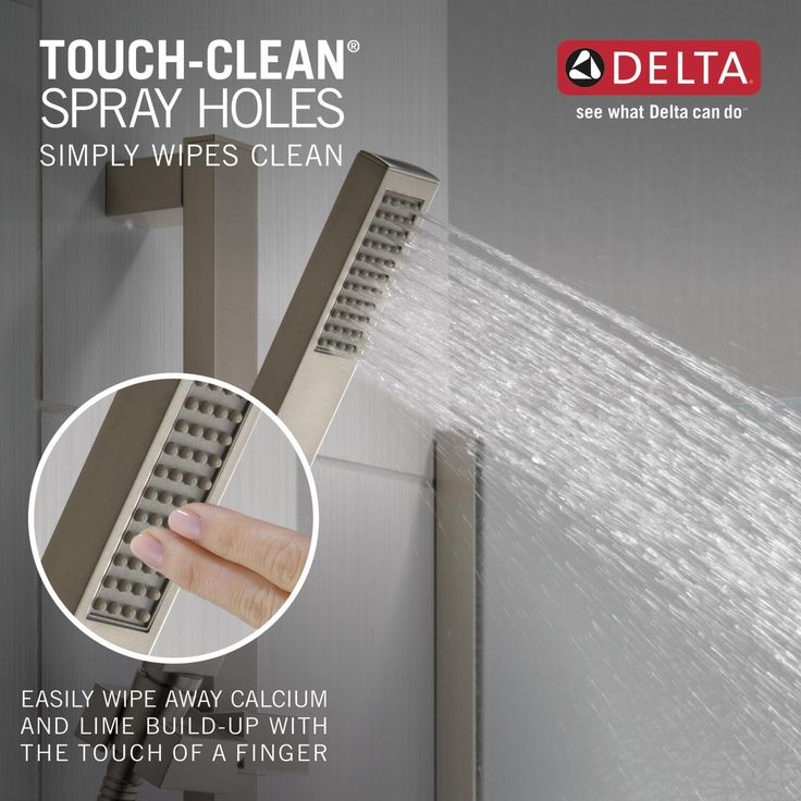 Delta Vero Stainless 1-Spray Handheld Shower 1.75-GPM (6.6-LPM)