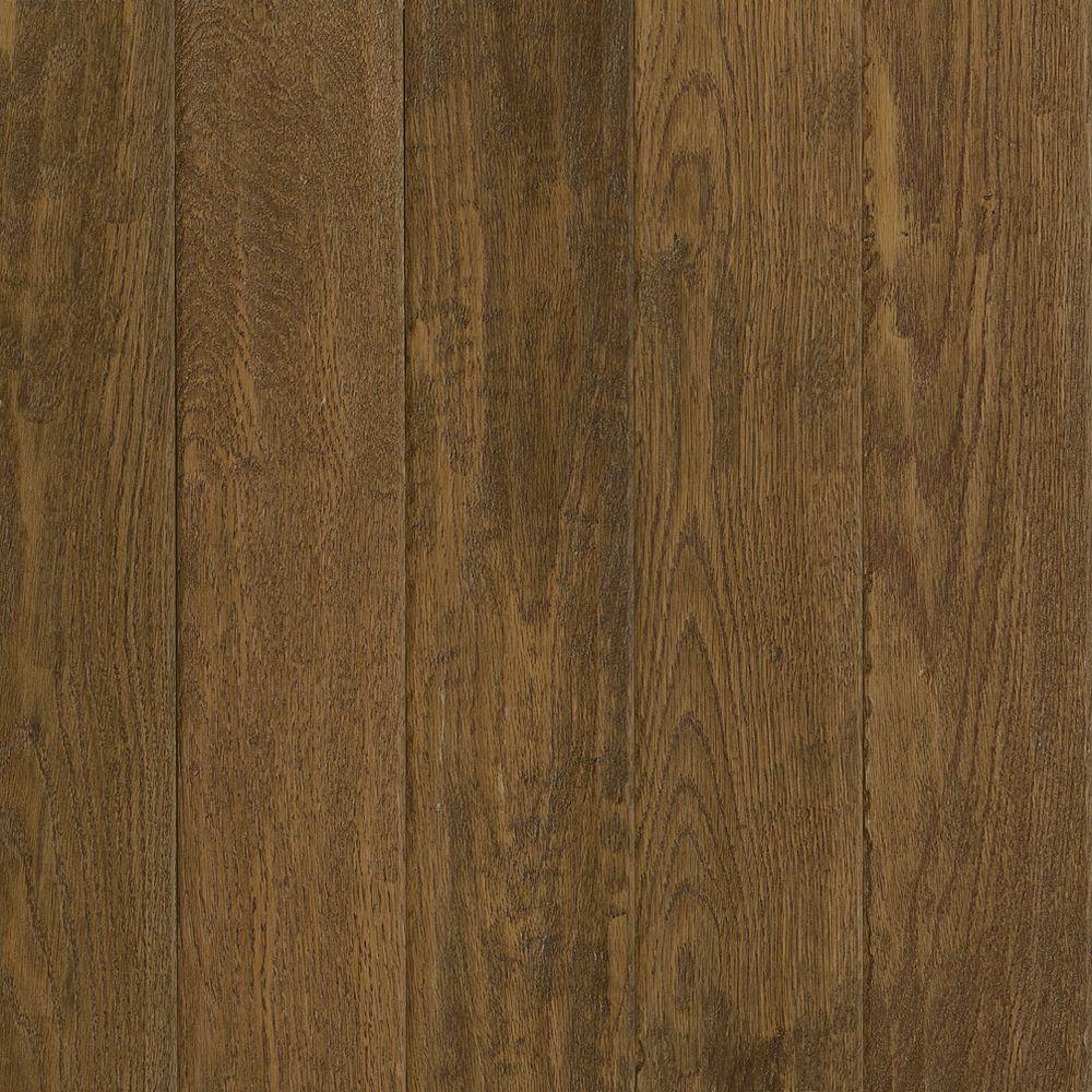 Bruce American Vintage Scraped Mocha 3/4 in. T x 5 in. W x Varying L Solid Hardwood Flooring (23.5 sq. ft. / case) - Super Arbor