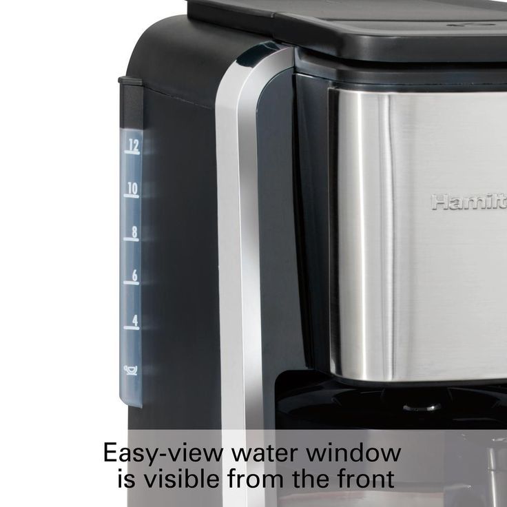 12-Cup Black Programmable Easy Access Deluxe Coffee Maker