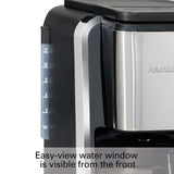 12-Cup Black Programmable Easy Access Deluxe Coffee Maker