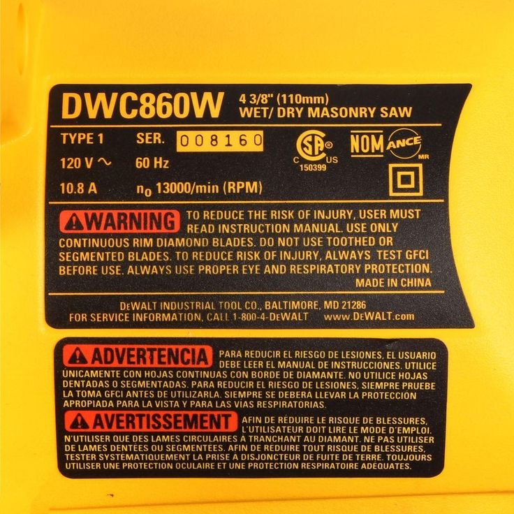 DEWALT 4 -3/8 in. Wet/Dry Hand-Held Tile Cutter