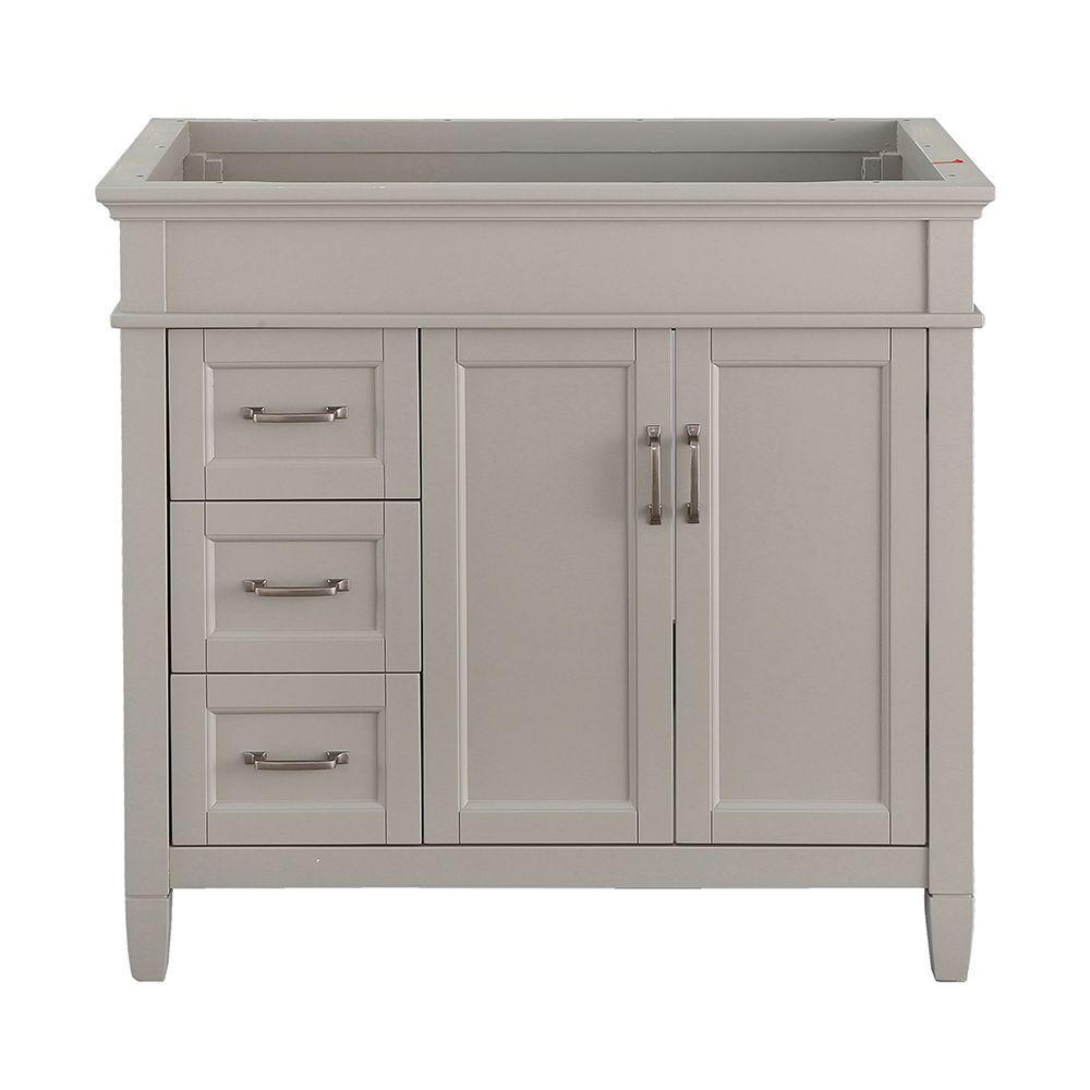 Ashburn 36 in. W x 21.75 in. D Vanity Cabinet in White - Super Arbor