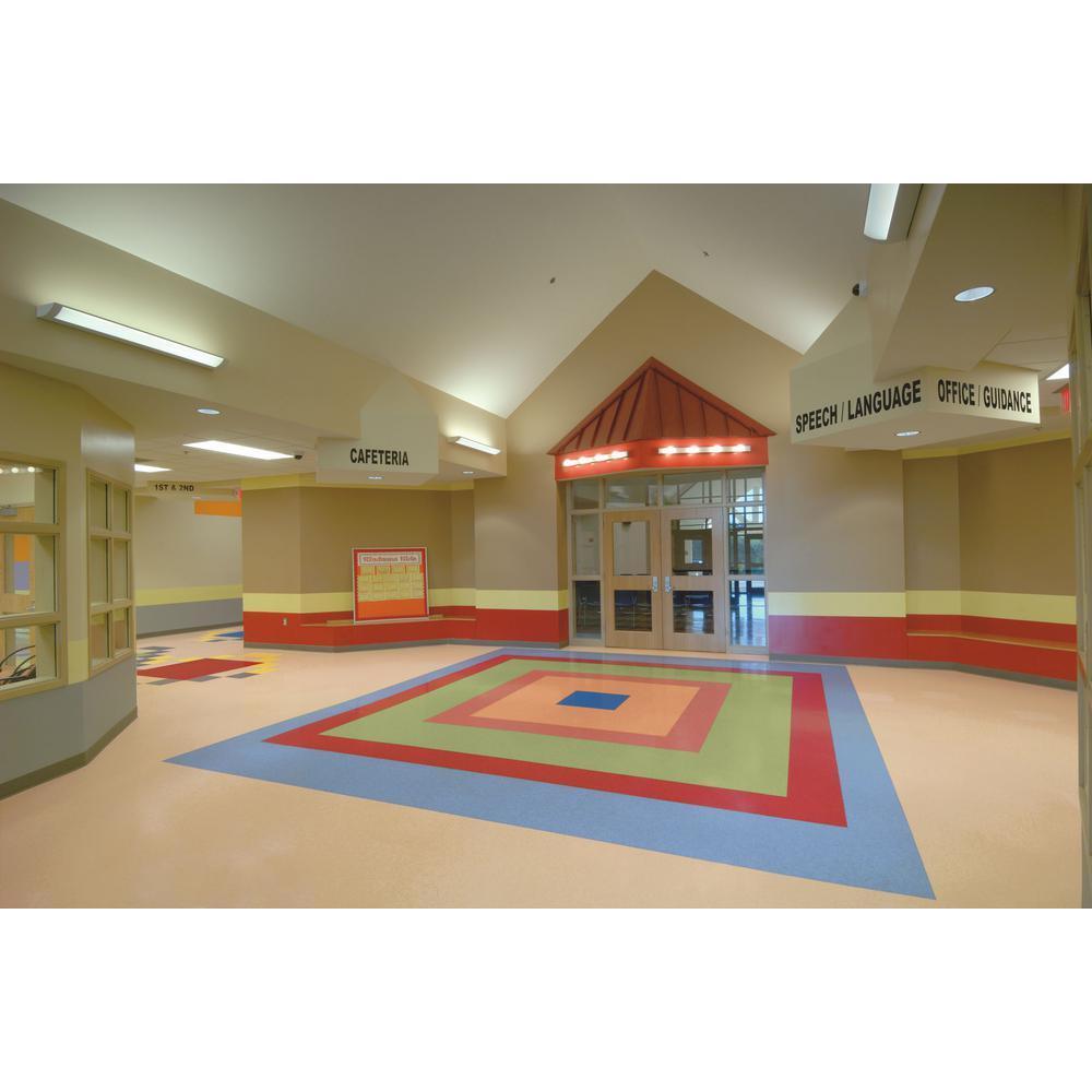 Armstrong Imperial Texture VCT 12 in. x 12 in. Rose Hip Standard Excelon Commercial Vinyl Tile (45 sq. ft. / case) - Super Arbor