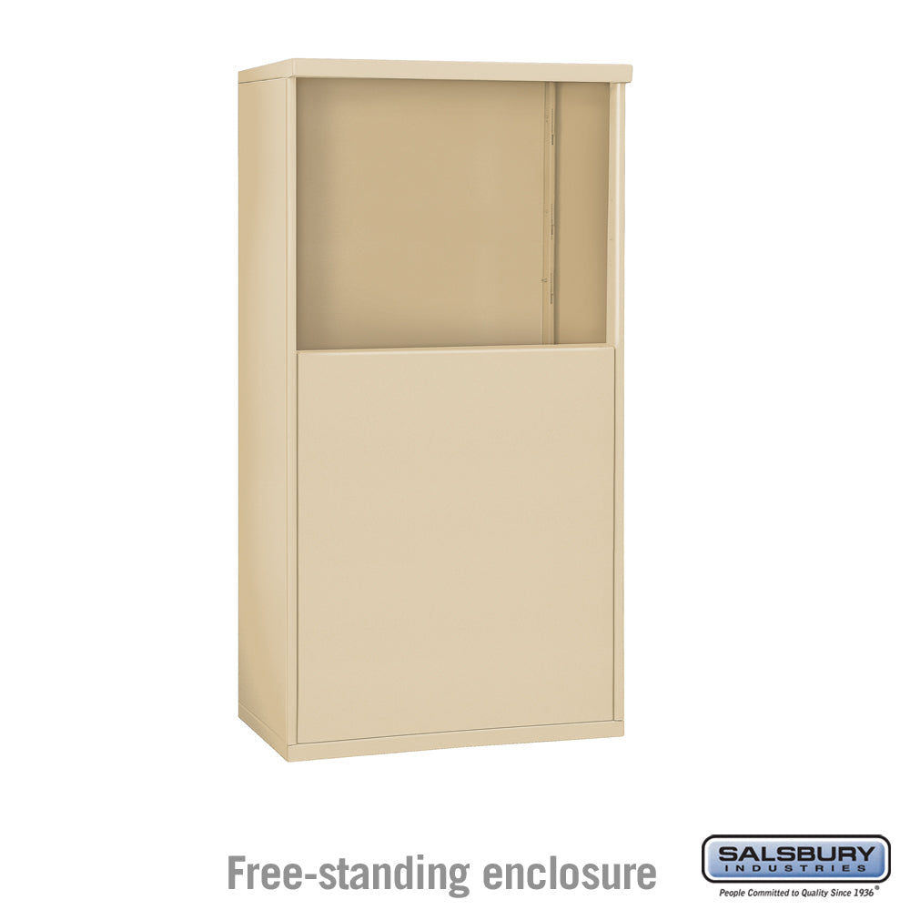 Free-Standing Enclosure for 3706 Single Column Unit in Sandstone