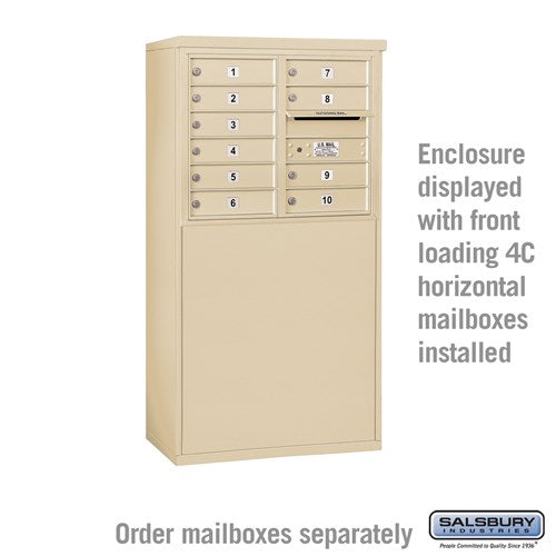 Free-Standing Enclosure for 3706 Single Column Unit in Sandstone