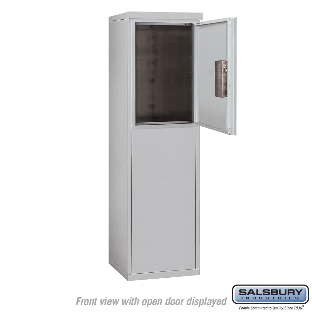 6 Door High Free-Standing 4C Horizontal Parcel Locker with Private Access