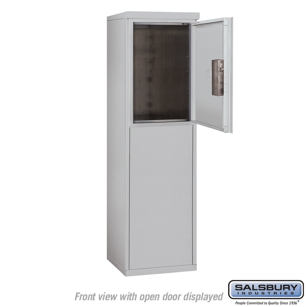 6 Door High Free-Standing 4C Horizontal Parcel Locker with Private Access