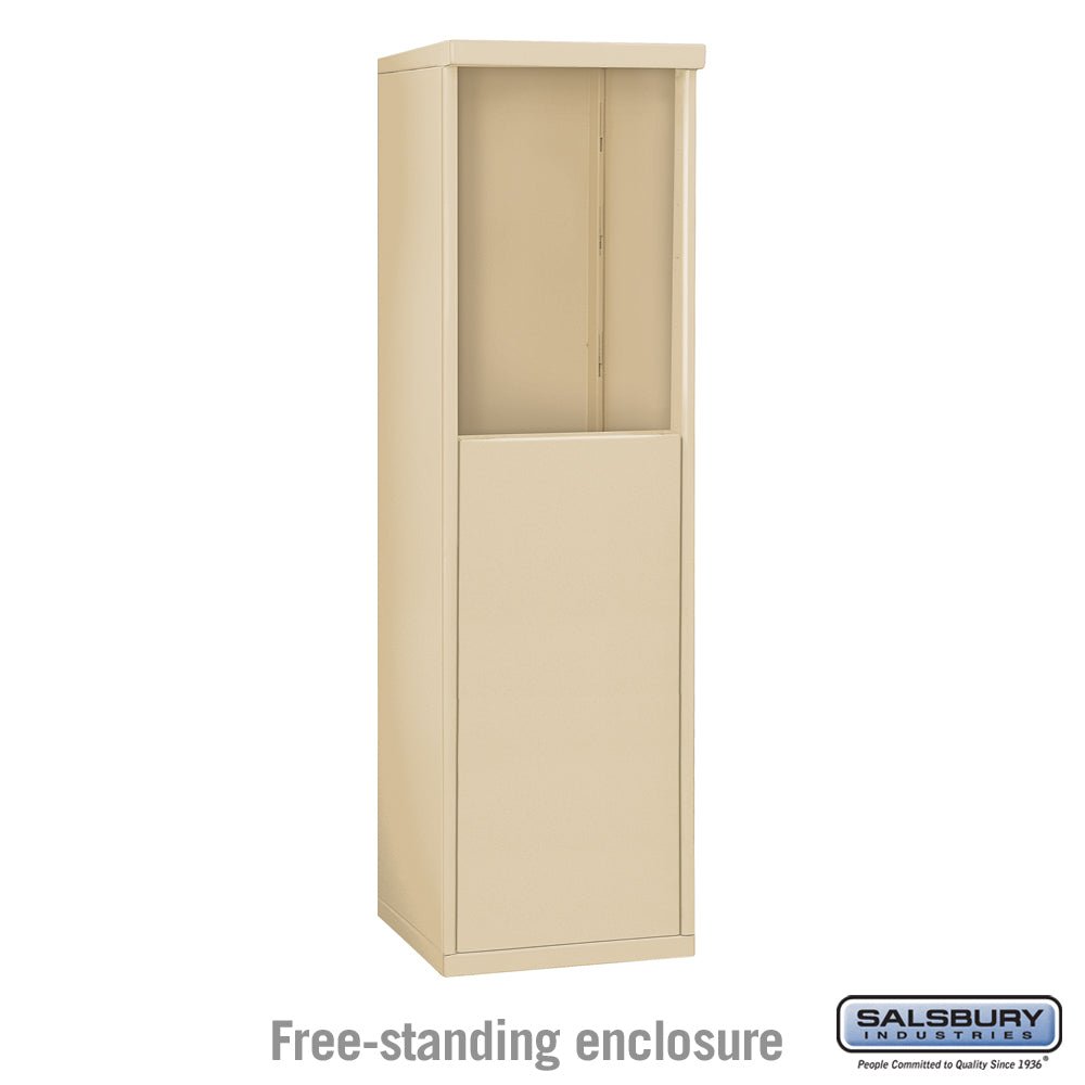 Free-Standing Enclosure for 3706 Single Column Unit in Sandstone