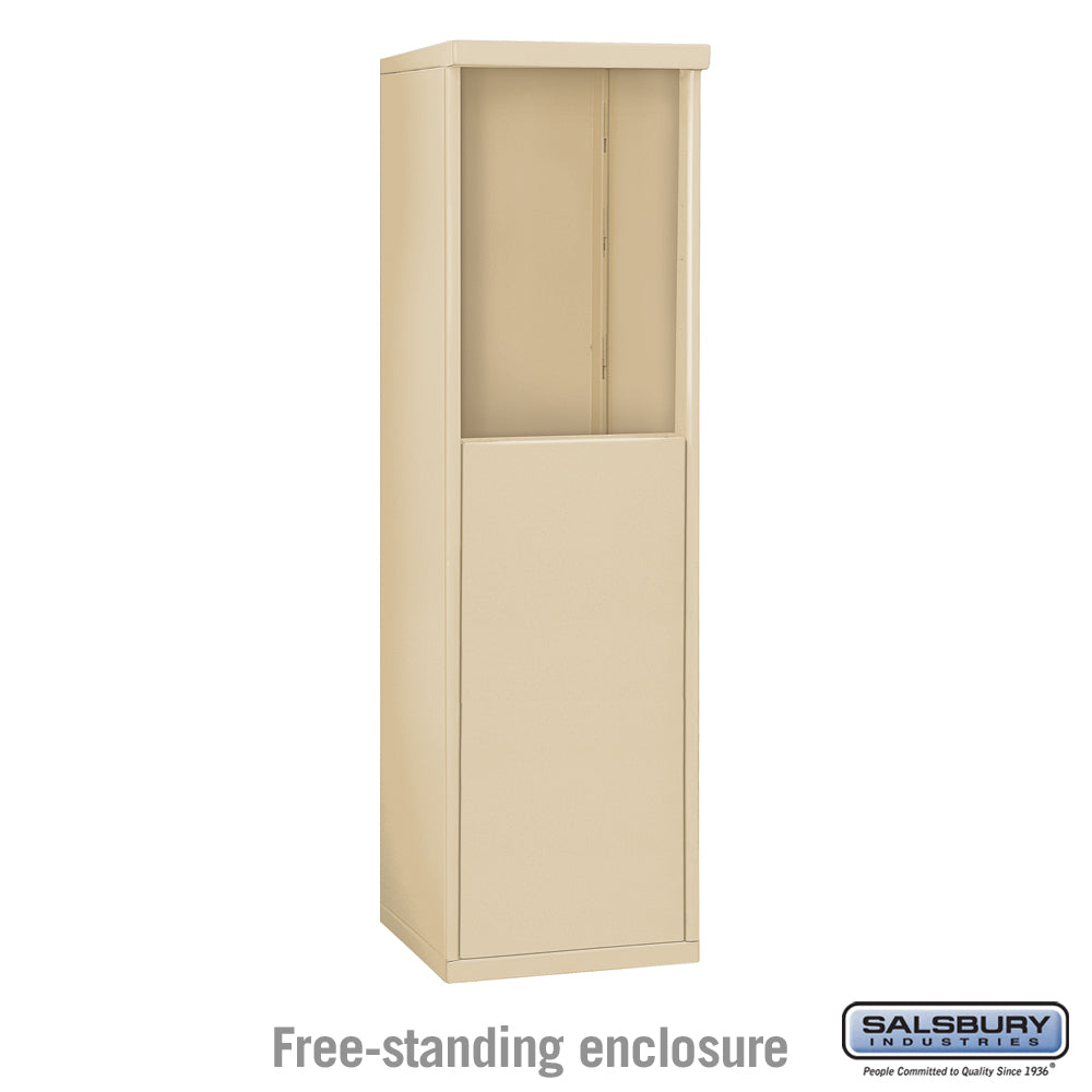 Free-Standing Enclosure for 3706 Single Column Unit in Sandstone
