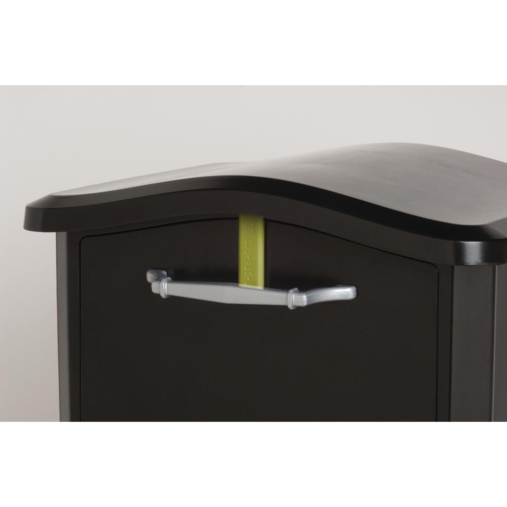 Elephantrunk Black Locking Extra-Large Mailbox Parcel Drop - Super Arbor