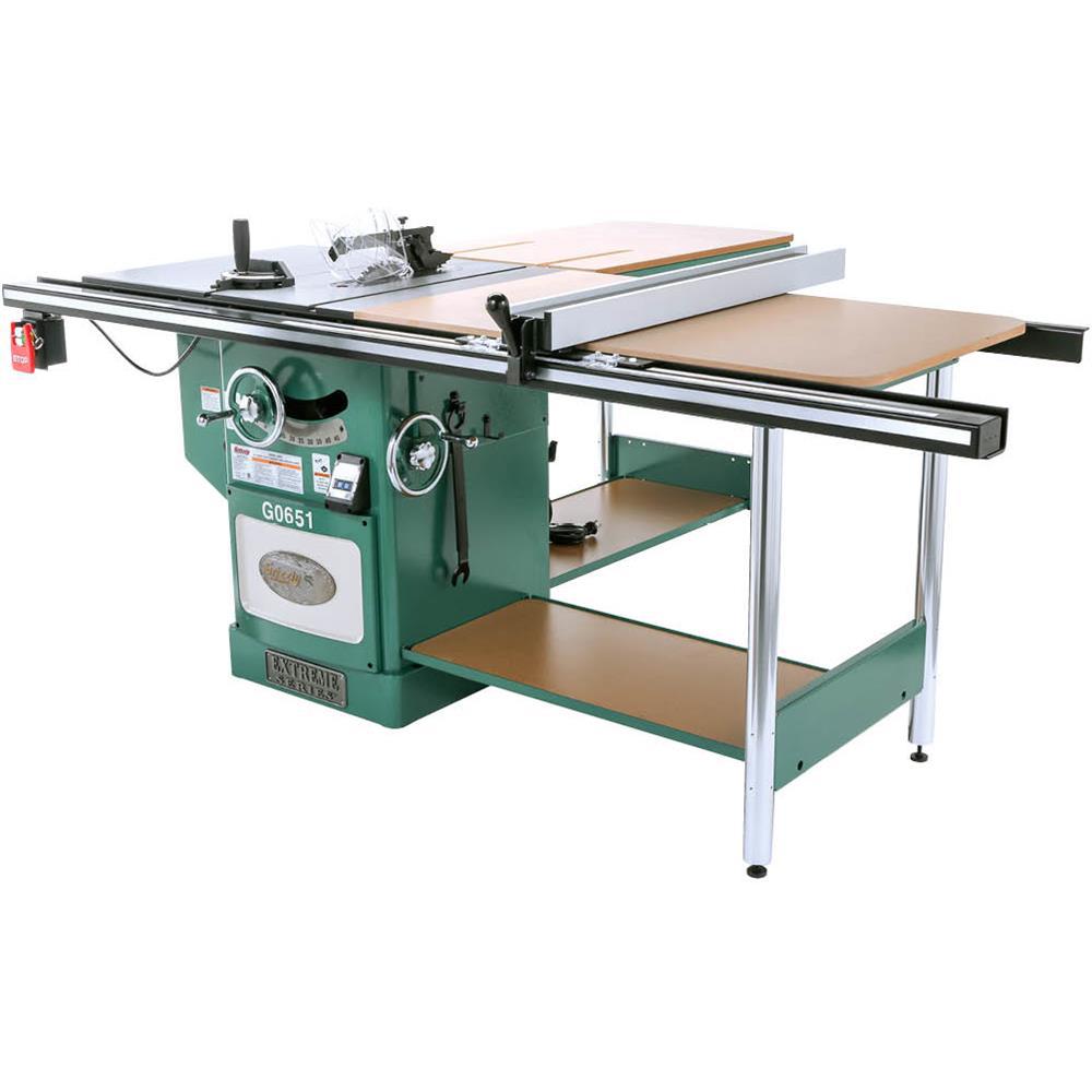 10 in. 3 HP 220-Volt Heavy-Duty Cabinet Table Saw with Ri-Volting Knife - Super Arbor