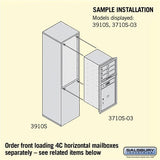 Free-Standing Enclosure for 3710 Single Column Unit - Aluminum