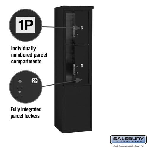 11-Door Free-Standing Parcel Locker with USPS Access