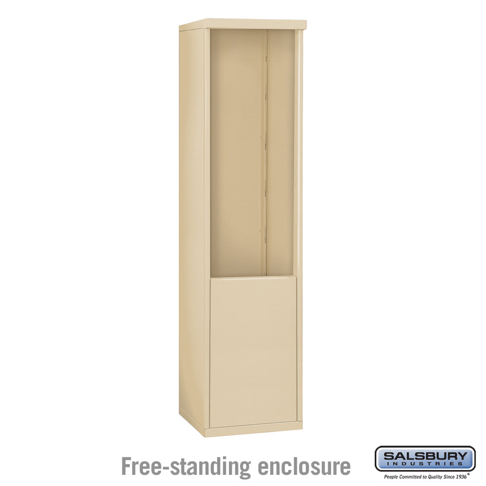 Free-Standing Enclosure for 3711 Single Column Unit in Sandstone