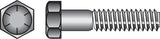 Hillman 1/4 in. Diameter x 2 in. Length Grade 8 Heat-Treated Steel Hex Head Cap Screws, Coarse Thread, 100-Pack