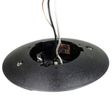 12 in. Outdoor Globe Post 1-Light White Polycarbonate Globe Post Top Lantern