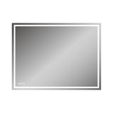48 in. x 36 in. LED Lighted Single Frameless Bathroom Mirror