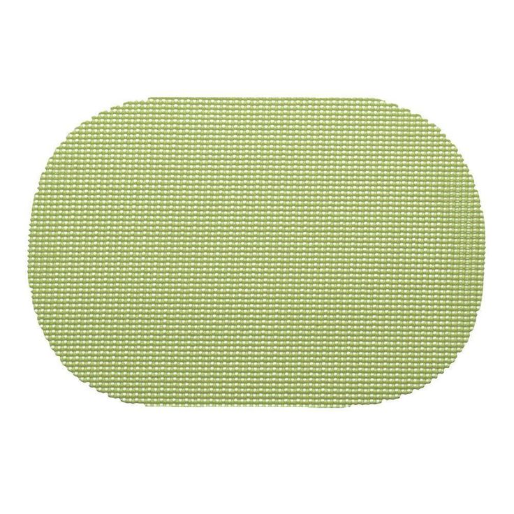Fishnet Oval Placemat in Mist Green (Set of 12)