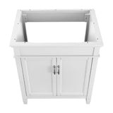 Ashburn 30 in. W x 21.63 in. D Vanity Cabinet in White - Super Arbor