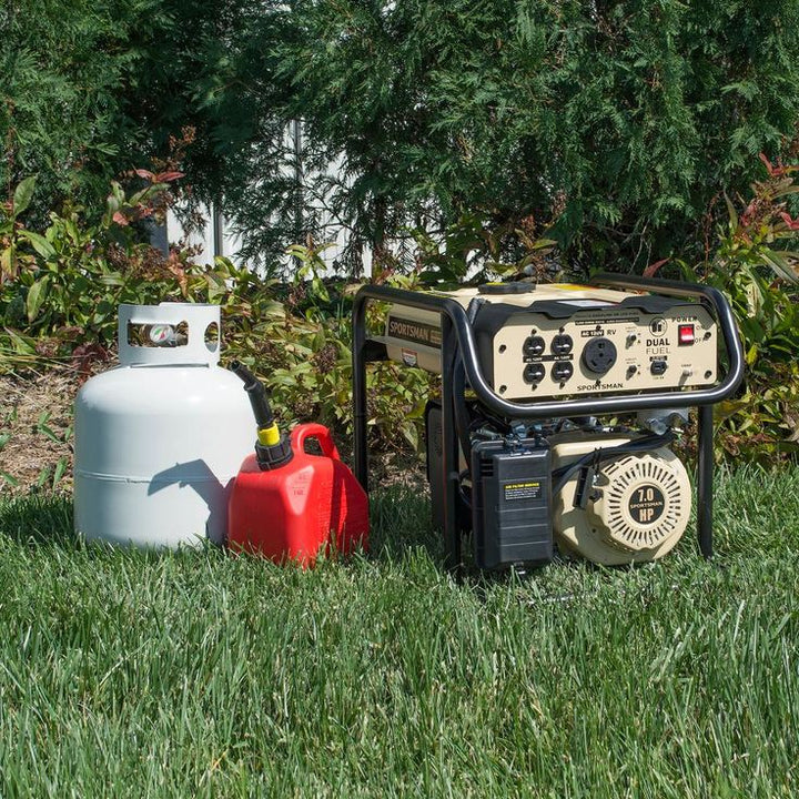 Sportsman 4000-Watt Recoil Start Dual Fuel Portable Generator