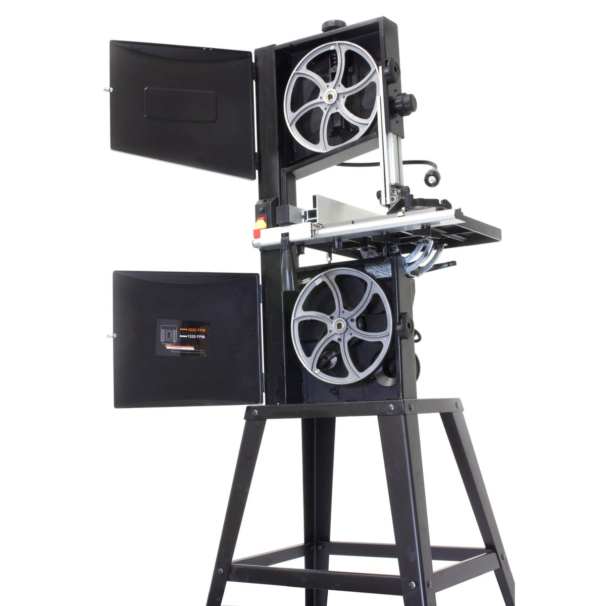 WEN 3.5-Amp 10-Inch Two-Speed Band Saw with Stand and Worklight
