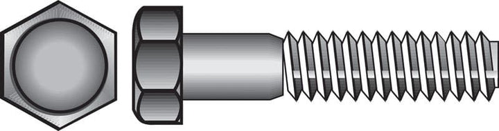 Hillman 1/4-20 in. Diameter x 1/2 in. Length Stainless Steel Hex Head Cap Screw, 100-Pack