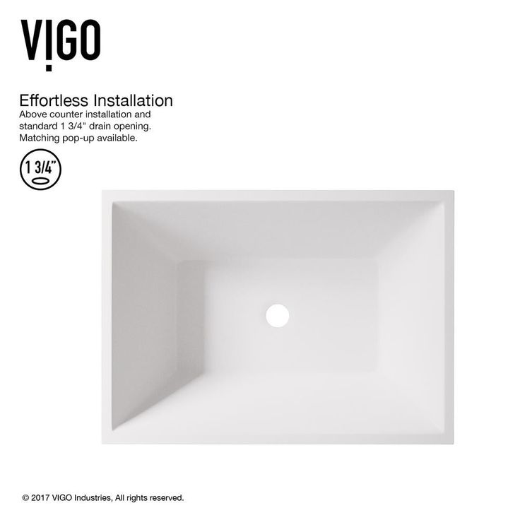 VIGO Vinca Matte Stone Vessel Bathroom Sink in White with Duris Vessel Faucet in Brushed Nickel