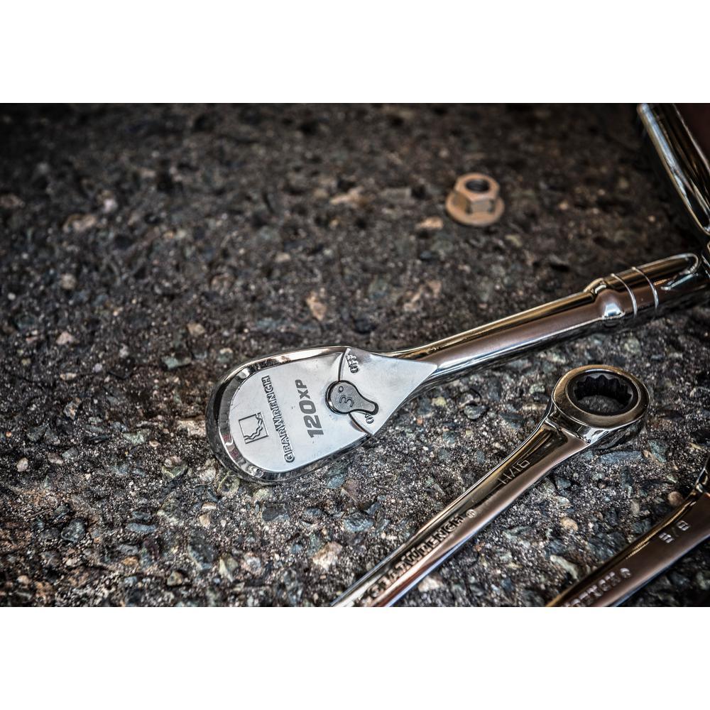 1/4 in. and 3/8 in. Drive 120 XP Extra-Long Handle Teardrop Ratchet Set (2-Piece) - Super Arbor