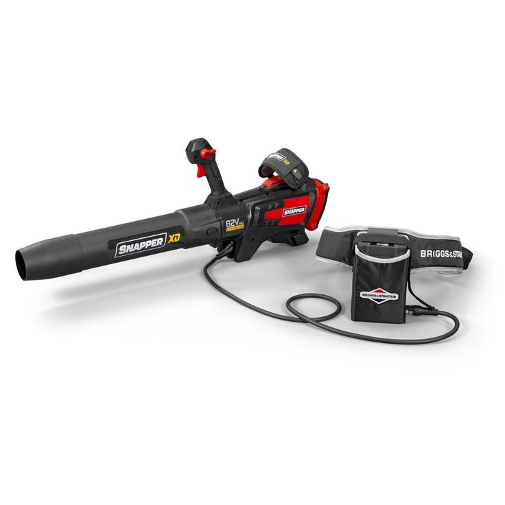 Snapper XD PowerGrip Max 140 MPH, Max 700 CFM 82-Volt Lithium-Ion Cordless Leaf Blower Kit, Battery and Charger Included