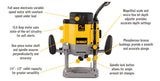 DEWALT 3 HP EVS Plunge Router, Model DW625
