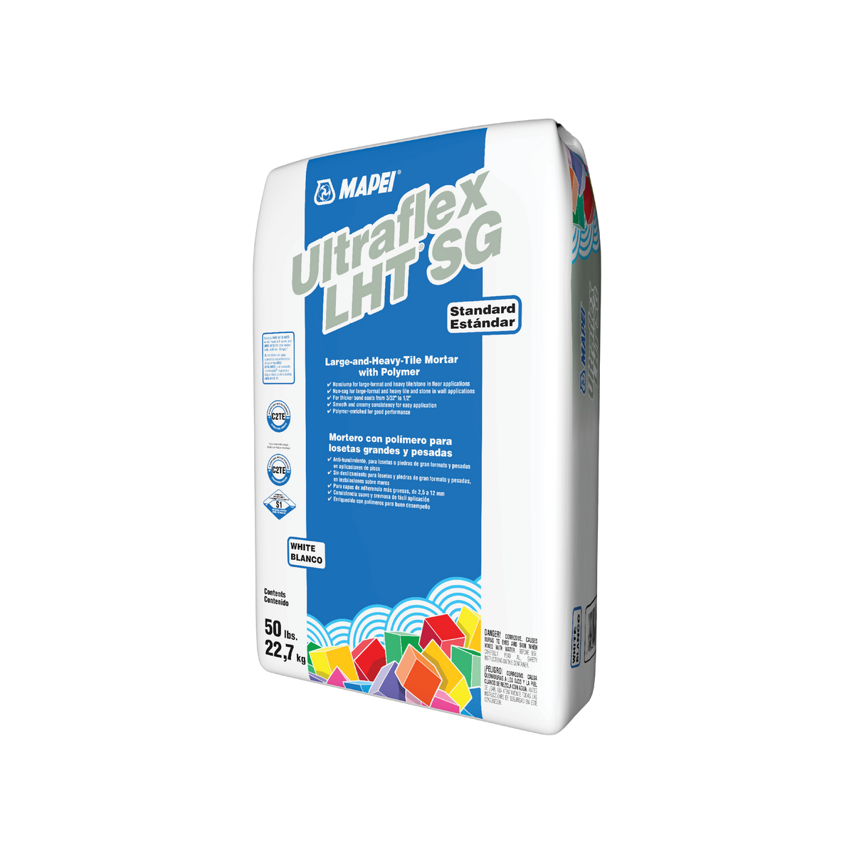 MAPEI Ultraflex LHT SG White Mortar, 50 lbs