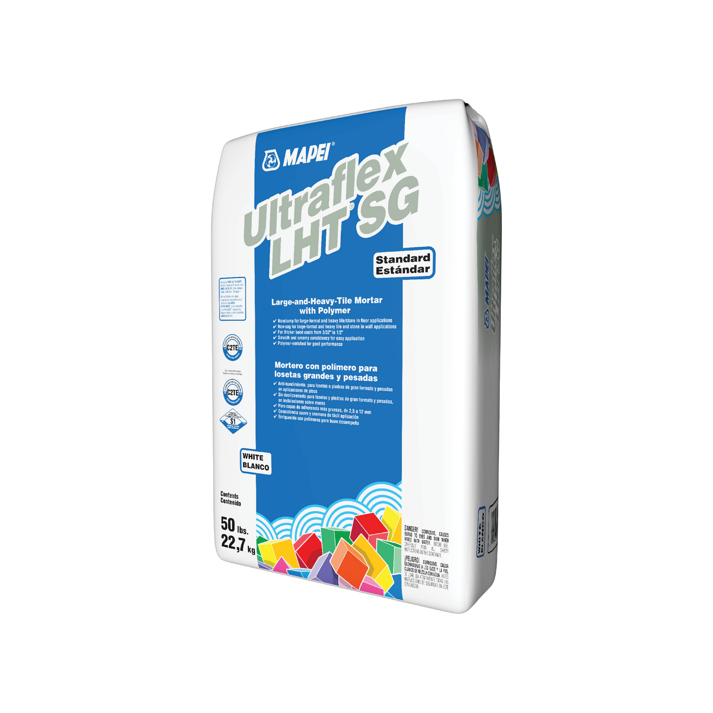 MAPEI Ultraflex LHT SG White Mortar, 50 lbs