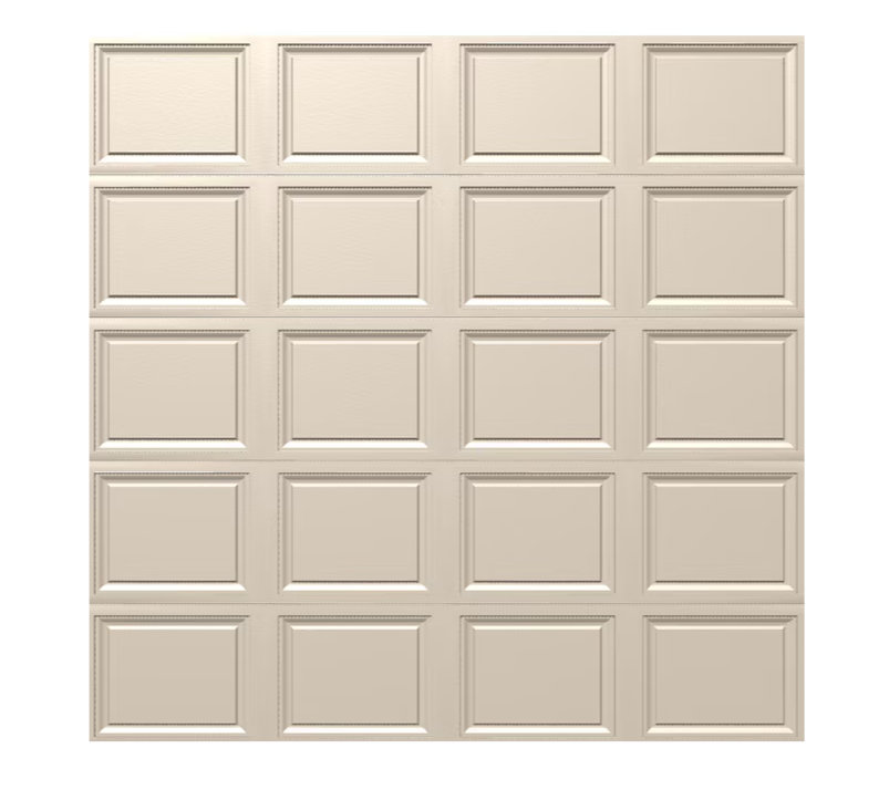 Wayne Dalton Classic Steel Model 9100 9-ft x 8-ft Insulated Almond Single Garage Door