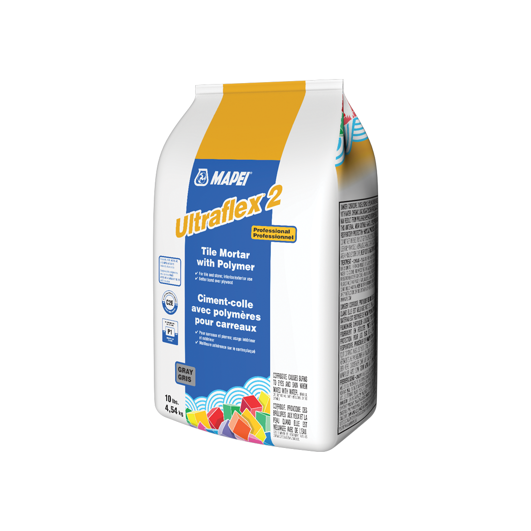 MAPEI UltraFlex 2 50-lb Gray Polymer-Modified Thinset Tile Mortar