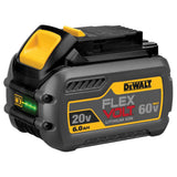 FLEXVOLT 60-Volt MAX Li-Ion Cordless Brushless 7-1/4 in. Wormdrive Circular Saw w/ Bonus FLEXVOLT 20/60-Volt Battery - Super Arbor