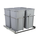 Knape & Vogt 27-Quart Plastic Pull Out Trash Can
