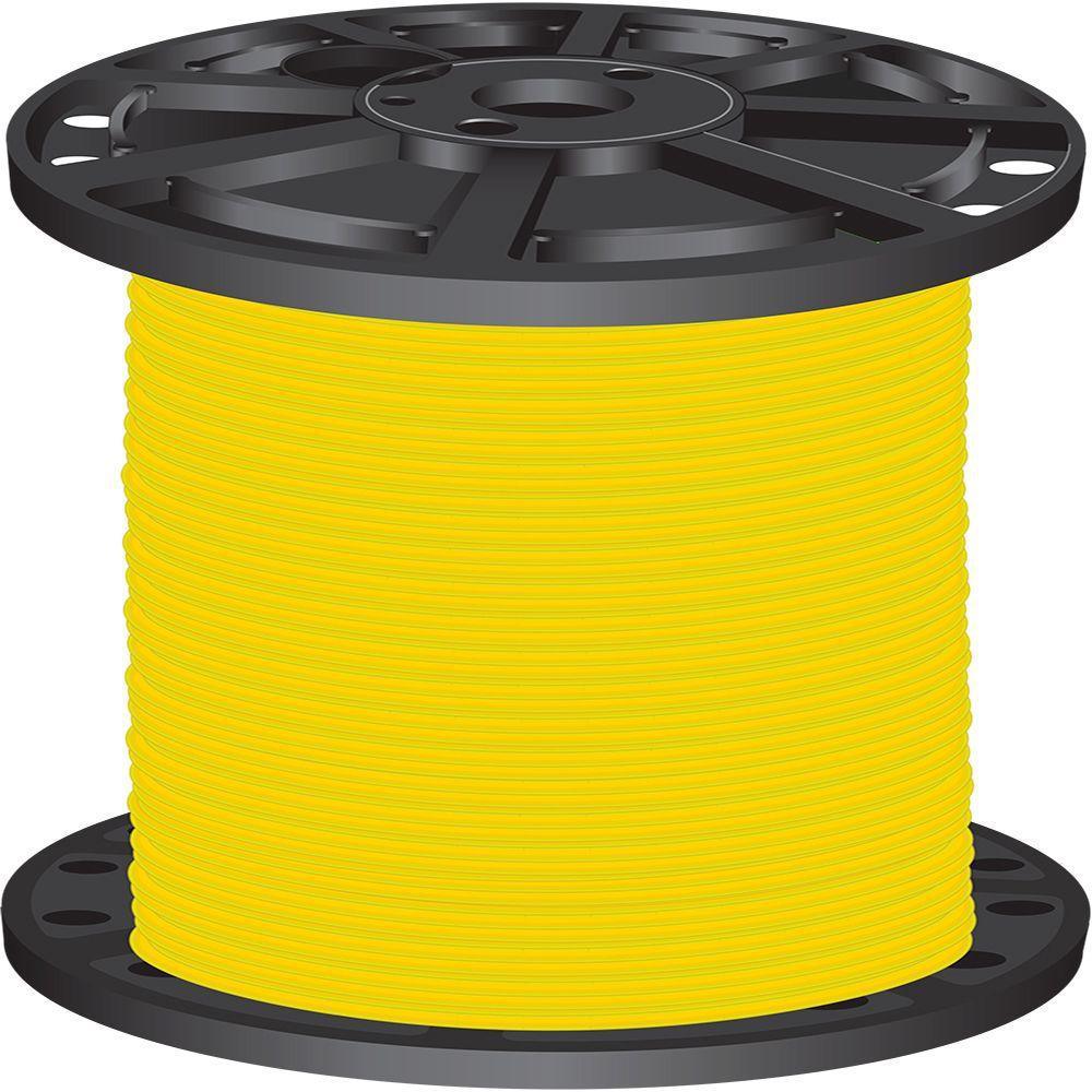 500 ft. 8 Black Stranded CU SIMpull THHN Wire - Super Arbor