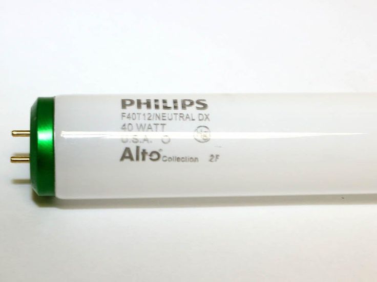 Philips 40-Watt 4 ft. Linear T12 Fluorescent Tube Light Bulb, Neutral White 3500K (30-Pack)