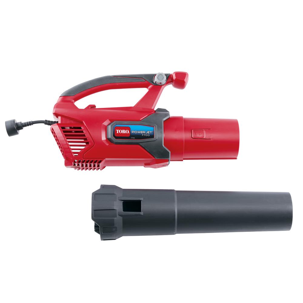 Toro PowerJet F700 140 MPH 725 CFM 12 Amp Electric Handheld Leaf Blower - Super Arbor