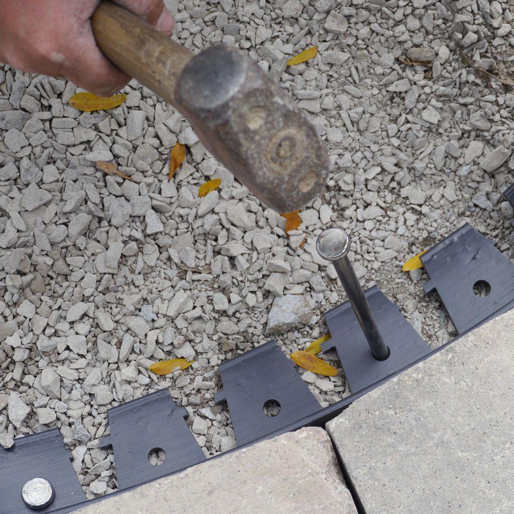 ProFlex 24 ft. Paver Edging Project Kit in Black