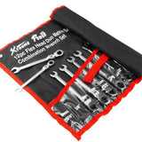 Flex-Head SAE and MM Ratcheting Combination Wrench Set (12-Piece) - Super Arbor