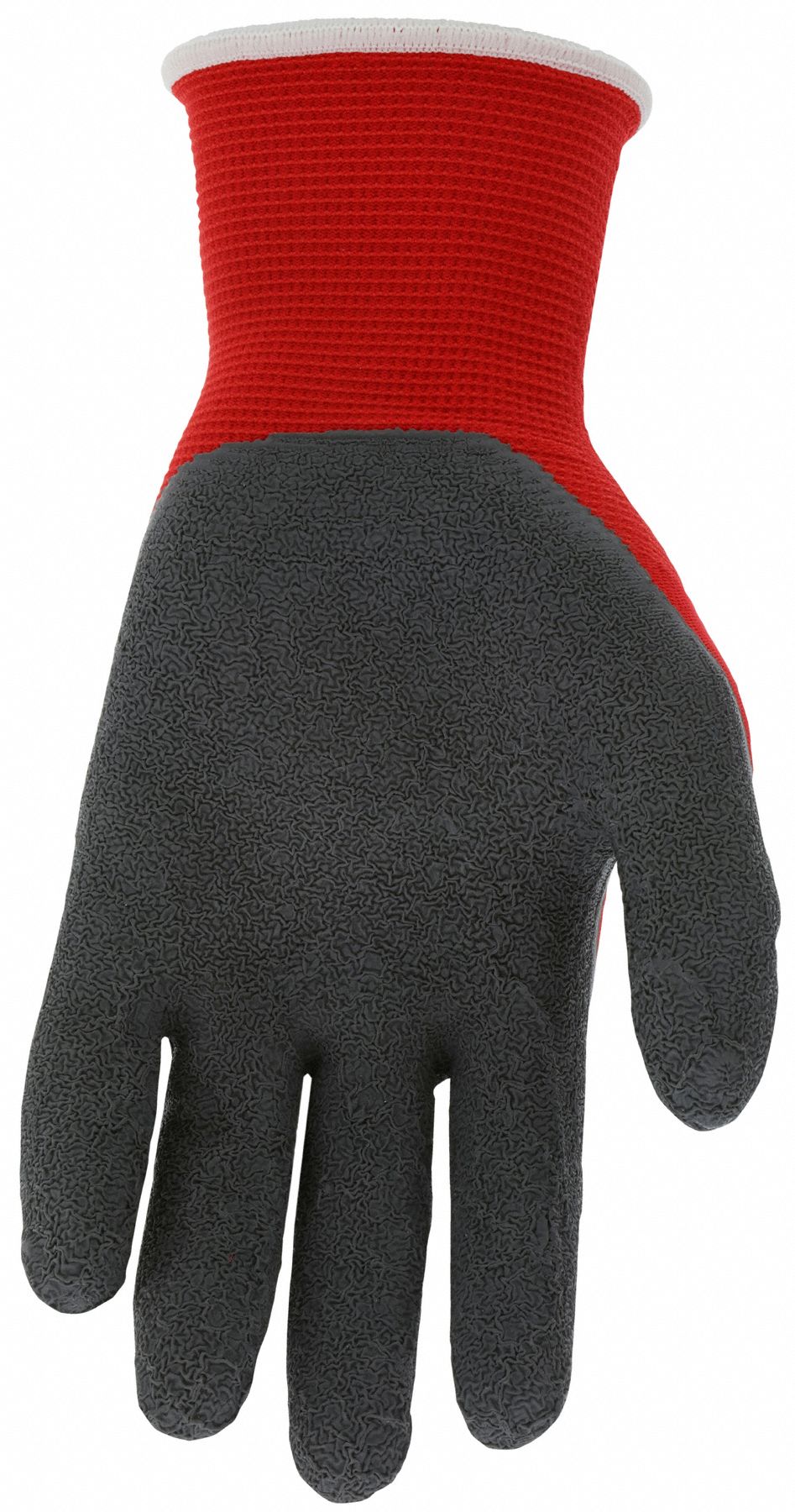 MCR SAFETY Ninja Flex N9680 Red Latex Palm-Dipped Gloves, 2XL