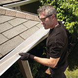 4 ft. L x 6 in. W Stainless Steel Micro-Mesh Gutter Guard (20-Pack) - Super Arbor