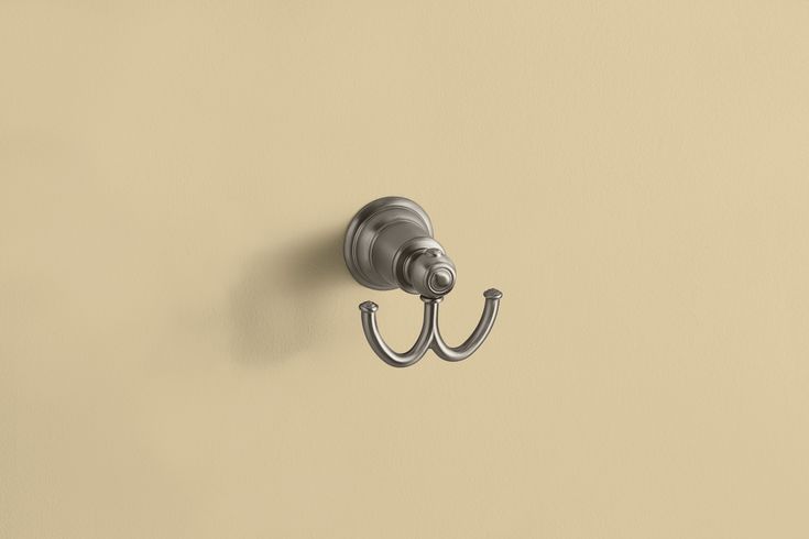 Moen Kingsley Double Hook Wrought Iron Towel Hook