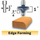 Bosch 3/4-in Carbide-Tipped Roundover Router Bit