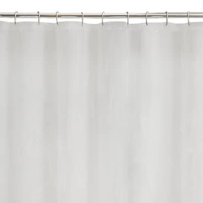 undefined Eva/Peva Frost Solid Shower Liner 72-in x 70-in