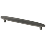 Modern Herringbone 3-3/4 in. (96mm) Center-to-Center Brushed Brass Cabinet Drawer Pull (2-Pack) - Super Arbor