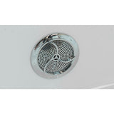 Laydown 72 in. Walk-in Whirlpool Bathtub in White 5-Piece Fast Fill Faucet RHS Drain with Right Hinged Middle Glass Door - Super Arbor